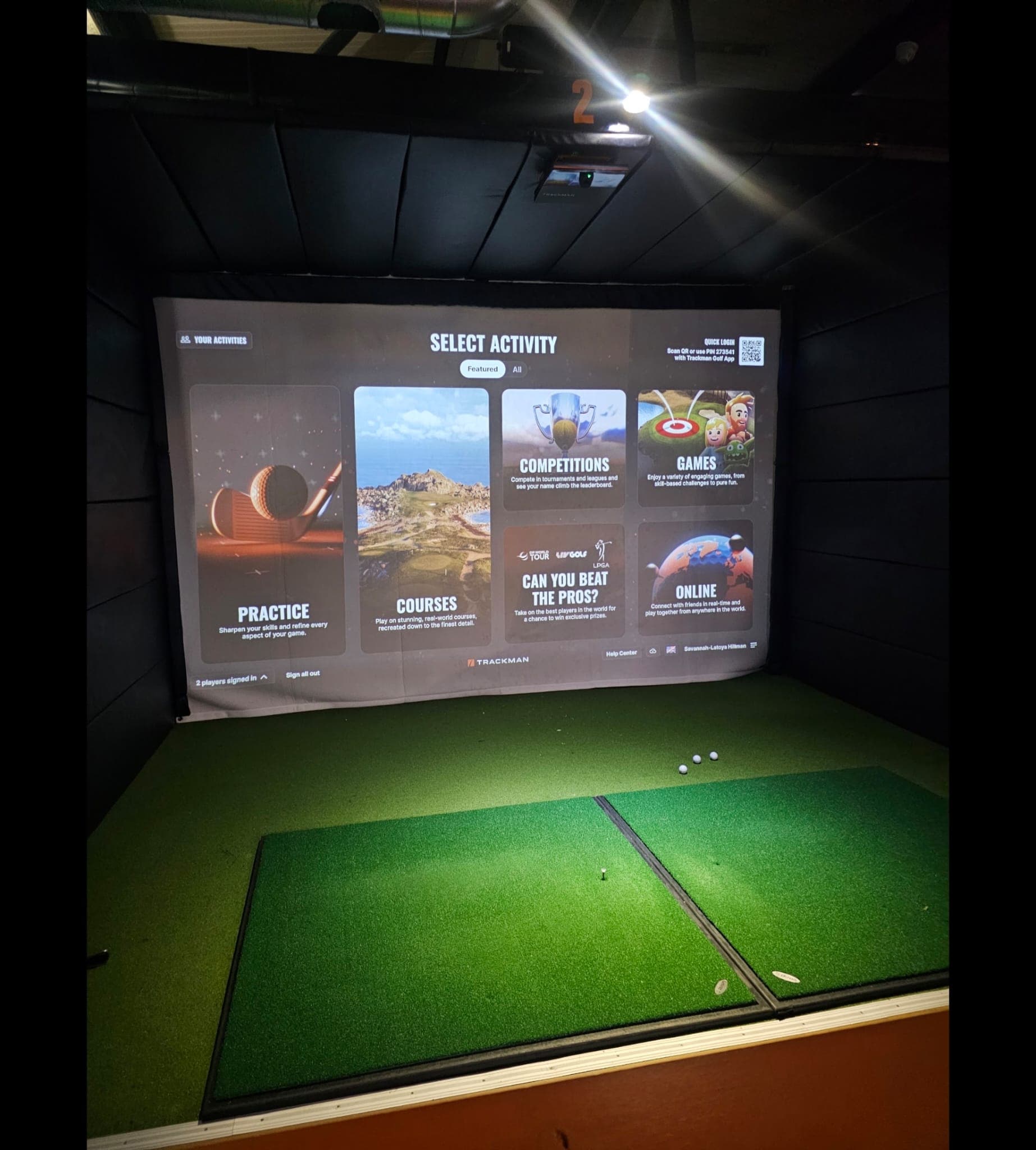 TrackMan Select Activity Lab